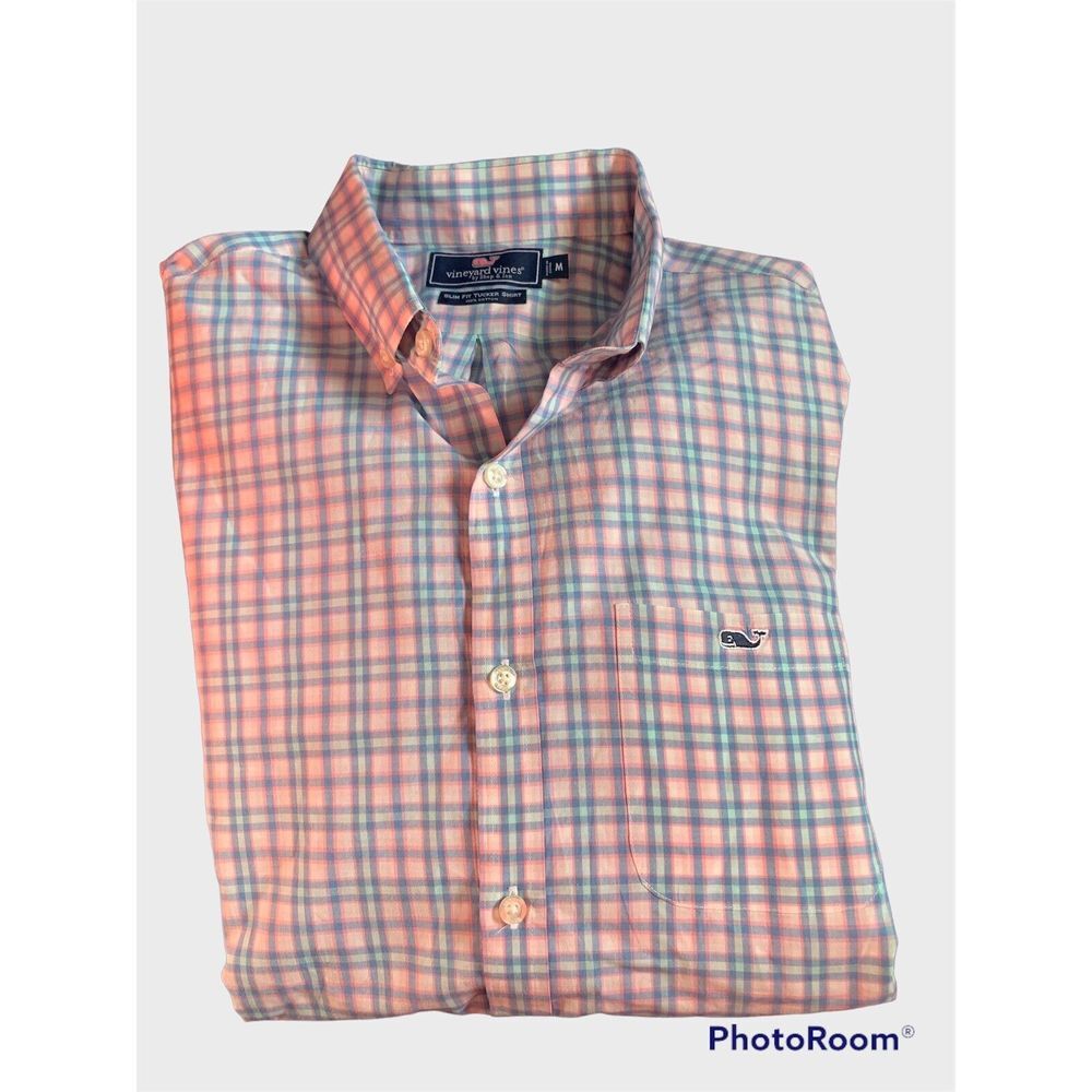 Vineyard Vines Slim Fit Tucker Button‎ Down Shirt Men's Medium